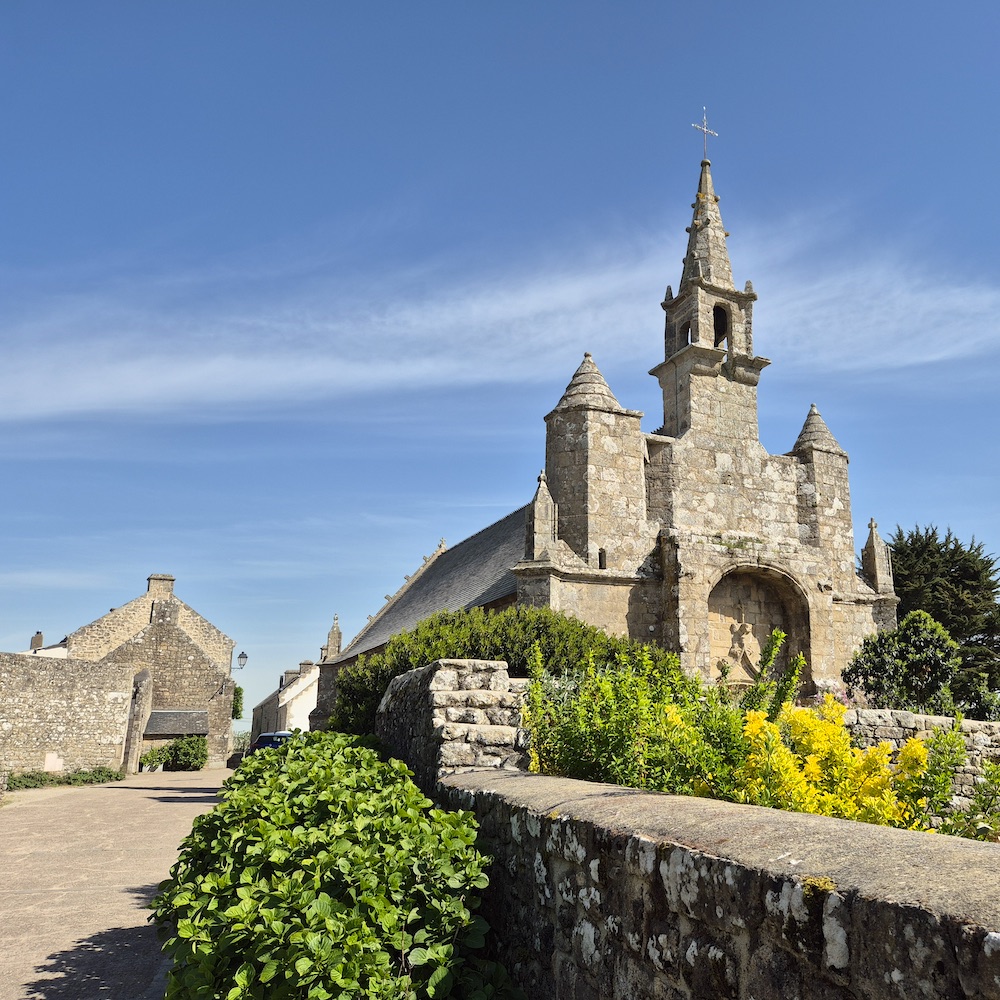Chapelle de Plouharnel sur le chemin de Carnac