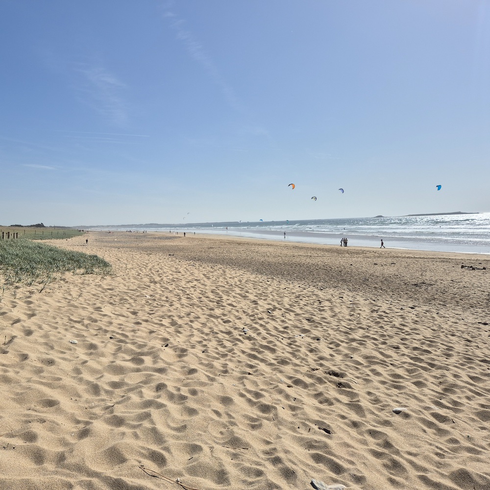 Plage de la baie de Quiberon