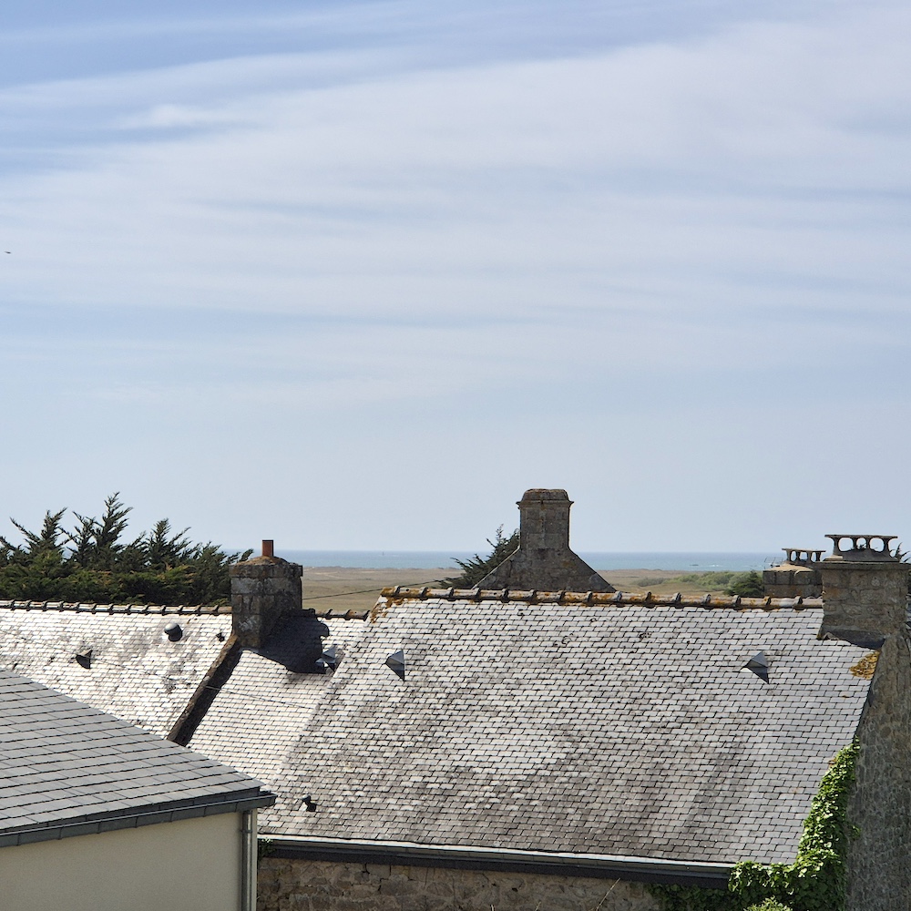 Vue des Penty sur la baie de Quiberon