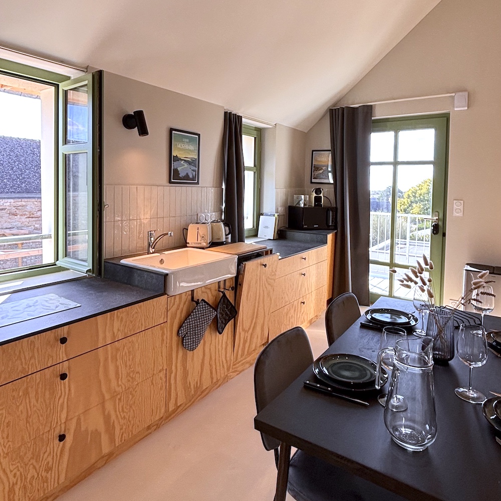Salon et cuisine du Penty 4